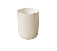 Small Trash Can Plastic Wastebasket Round Garbage Container Bin Space Saving Trash Can for Office Home Small Garbage Container Bin Fits Under Desk Design Easy to Clean