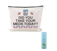 Small Travel Medicine Bag Carrier Cancer Patient Gifts for Women Hospital Gifts for Patients Medication Supplies Bag Pharmacy Technician Gift Bags Medical Doctor Nurse Pharmacist Birthday Present Idea