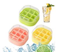 Small Trays | Reusable Mould, Stackable Easy Release Square for Drinks, Cocktails Whisky