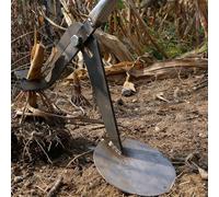 Small Tree Root Puller Tool, Leverage Sapling Puller Remover for Tree Root - Fully Uproots Woody Stems, Fence Post Puller, Manual Root Remover