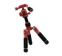 Small Tripod 5 Sections 360 Degree Rotation Aluminum Lightweight For DSLR Cameras Video Camcorders Connection Holder Tabletop Tripod Stand