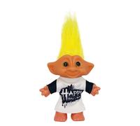 Small Troll Toy Figures, Cute Christmas Figures, Retro Desk Decoration, Collectable Figures, Funny Decoration for Adults, Children's Room, Living Room