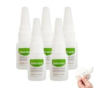 Small Tube Oily Original Glue, Oily Original Welding Glue (5PC) | Instant Universal Liquid Repair Glue, Waterproof Fast Curing Repair Glue for Shoes Plastic Metal Wood Leather