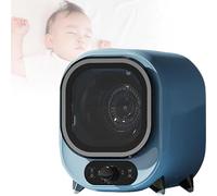 Small Tumble Dryer, 5kg Vented Condenser - Portable & Compact Mini Spin Dryer, Table Top Tumble, For Counter Top Or Wall Mounted Use(Blue)