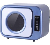 Small Tumble Dryer, Mini Electric Portable Clothes Dryer, 3 Gear Adjustment, with Stainless Steel Tub, Quick Drying In 30 Minutes, for Apartment,Home,Dorm (Color : Blue) Star of Light