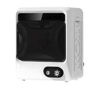 Small Tumble Dryer, Portable Clothes Dryer with Lcd Smart Touch Panel, Stainless Steel Tub, 5Kg Drying Capacity for Apartment, Laundry, Rvs 420SX