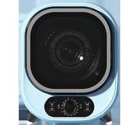 Small Tumble Dryer, Portable Condenser 5kg Vented Dryer, Wall-Mounted Compact Mini Spin Dryer - Perfect for Countertop Use - 0.8kg Load Capacity