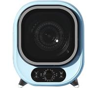 Small Tumble Dryer,Portable Condenser Tumble Dryer,5kg Vented Tumble Dryer,Compact, Mini Spin Dryer,0.8kg Load Capacity(Color:blue)