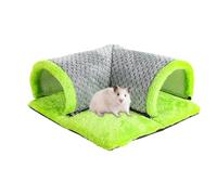 Small Tunnel Nest - Hamster Sleeping Tube, Washable Small Animal Game , Cosy Tunnel Activity Toy for Chinchilla Ferret Squirrel, Cage Accessories for Indoor and Outdoor Use