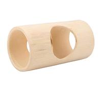 Small Tunnel Tube Natural Bamboo Chewing for Junior Hamster Rat