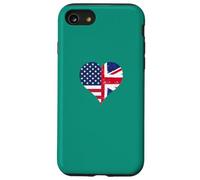 Small UK USA Flag for American British on Independence Day Case for iPhone SE (2020) / 7/8