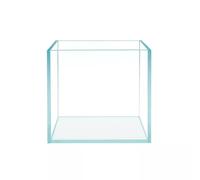 Small Ultra Clear High Transparency Frameless Glass Aquarium South American Inspiration Desktop Office Entry-Level Fish Tank