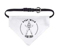 Small 'Unbreakable Spirit, Boundless Freedom' Dog/Cat/Pet Bandana (PD00057015)
