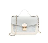 Small Unicorn Crossbody Bag Little Girls Shoulder Bag Cute Handbag Purse Chain Messenger Bag for Teens (Crossbody Bag for Grey)