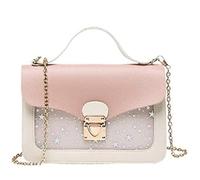 Small Unicorn Crossbody Bag Little Girls Shoulder Bag Cute Handbag Purse Chain Messenger Bag for Teens (Crossbody Bag for Pink 2)