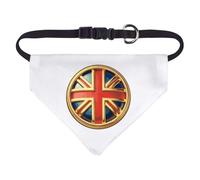 Small 'Union Jack Roundel' Dog/Cat/Pet Bandana (PD00061267)
