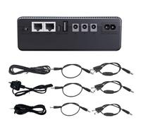 Small UPS Backup Battery, Router Battery Supply - 10400mAh WiFi Camera Battery Supply | Backup Battery Supply, Small UPS Battery Supply, Compact Uninterruptible Battery Supply