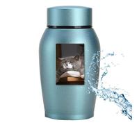 Small Urns for Ashes, Dog Urns Keepsake | Pet Ash Dog Urn | Stainless Steel Human Ashes Urn Lightweight Memorial Urn for Dogs, Puppy, Loved, ga