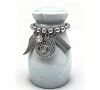 Small Urns for Human Ashes Mini Marble Finish Keepsake Urn for Pet Cat Dog Ashes Memorial Cremation Urn for Women Men Decorative Funeral Urns (Customize)