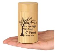 Small Urns for Human Ashes, Tree of Life Pattern, 2x3.1in Scatter Tubes for Ashes, Urn Tube Keepsake for Human Male Female Pet Dog Cat