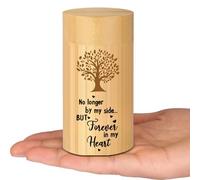 Small Urns for Human Ashes, Tree of Life Pattern, 2x3.1in Scattering Tubes for Ashes, Mini Urn Tube Keepsake for Human Adult Male Female Pet Dog Cat, No Longer By My Side But Forever In My Heart