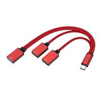 Small USB C To 3 USB Center Adapter Strong Wear Resistant Designs USB C Multiport Center With 3 USB Expansion Port Set Multiport Adapter