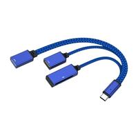 Small USB C To 3 USB Center Adapter Strong Wear Resistant Designs USB C Multiport Center With 3 USB Expansion Port Set Multiport Hub