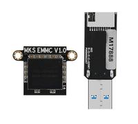 Small USB EMMC Reader EMMC Adapter For Fast Read/Write Operations Efficient Usage In Print Application Speed Data Transfer