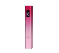 Small UV LED Nails Lamp Cordless and Portable Rechargeable Device for Gel Nails Art with Timer Designs for Salon Or Home UV LED Nail Light