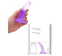 Small Vaginal Dildo With Suction Cup Mini Smooth Phallus Wearable Fake Penis ...