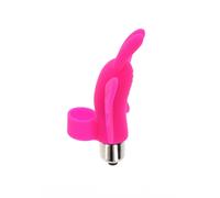 Small Vaginal Finger Vibrator Vibrating Clitoral Stimulator Silicone