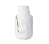 Small Vanity Paper Cups Dispenser U-Shape Paper Cup Dispenser Bathroom Accessories Bathroom Cup Dispenser Mouthwash Cup