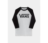 (Small) Vans Kids Classic Raglan Long Sleeve T-Shirt White