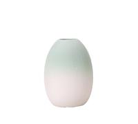 Small Vase, Gradient Pastel Color Frosted Dried Flower Holder For Office Home Decor(Color-06)