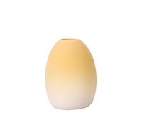 Small Vase, Gradient Pastel Color Frosted Dried Flower Holder For Office Home Decor(Color-12)