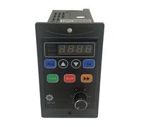 Small vector inverter AC220V single-phase input three-phase output motor drive inverter with T13-750W-12-H four-digit