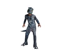 Rubies Official Blue Velociraptor Jurassic World Dinosaur Boys Costume Age 3-4