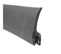 Small Vertical Fin Rubber Leaf car edge protective trim seal 35mm x 10mm