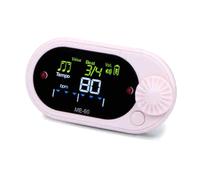 Small Vibrating Metronome Vibrating Quiet With Back Clip Small Trainer Exercise Device ABS Texture Vocal Counting Metronome For Piano Guitar