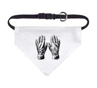 Small 'Vintage Leather Gloves' Dog/Cat/Pet Bandana (PD00064275)