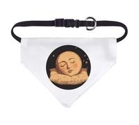 Small 'Vintage Moon with Face Sleeping ' Dog/Cat/Pet Bandana (PD00064243)