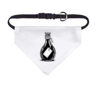 Small 'Vintage Potion Bottle with Tag ' Dog/Cat/Pet Bandana (PD00063531)