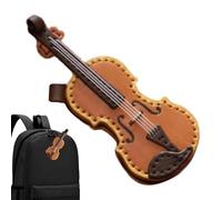 Small Violin Keychain Music Bag Pendant Purse Charm Miniature Men Women