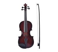 Small Violin with Sound, Musical Instrument Violin Toy, Adjustable String Instrument for Young People Gift Family Travel Learning