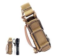 Small Waist Pouch Organizer | Large Capacity Nylon Belt Buckle | Multi-Tool Belt Sheath, Nylon Buckle, Pocket Pouch for Multipurpose, Mud Color, Se référer au descriptif, Refer to description