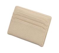 Small Wallet - Fold-Fold Leather Purses | Card Holder | for Money Coin Cash Organization Female Women Travel Business Birthday, Beige Yellow, Refer to description, Unisex