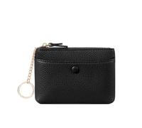 Small Wallet for Woman Women's Compact Leather Lightweight Mini Zipper Wallet Coin Purse(Colour 5)