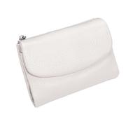 Small Wallet for Women - Leather 5.31x1.18x3.94 Inches | Slim Zipper Card Holder, Compact Portable Wallet for Women | Girls Mom Sister Girlfriend Gift Use Quote, White., Se référer au descriptif