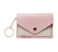 Small Wallet - Light Tone Purse Lightweight Keychain Case | Secure Closure Container for Personal Items with Casual Lifestyle Application