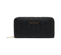 Small Wallet with Embossed Logo - female - Carlo Colucci - Wallets & Cardholders - Black - ONE SIZE - Accessories ONE SIZE